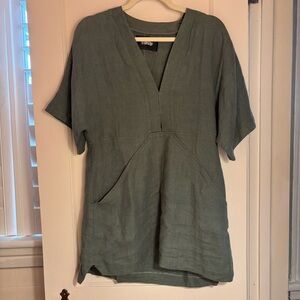 Reformation (pre quality issues!!) tunic mini